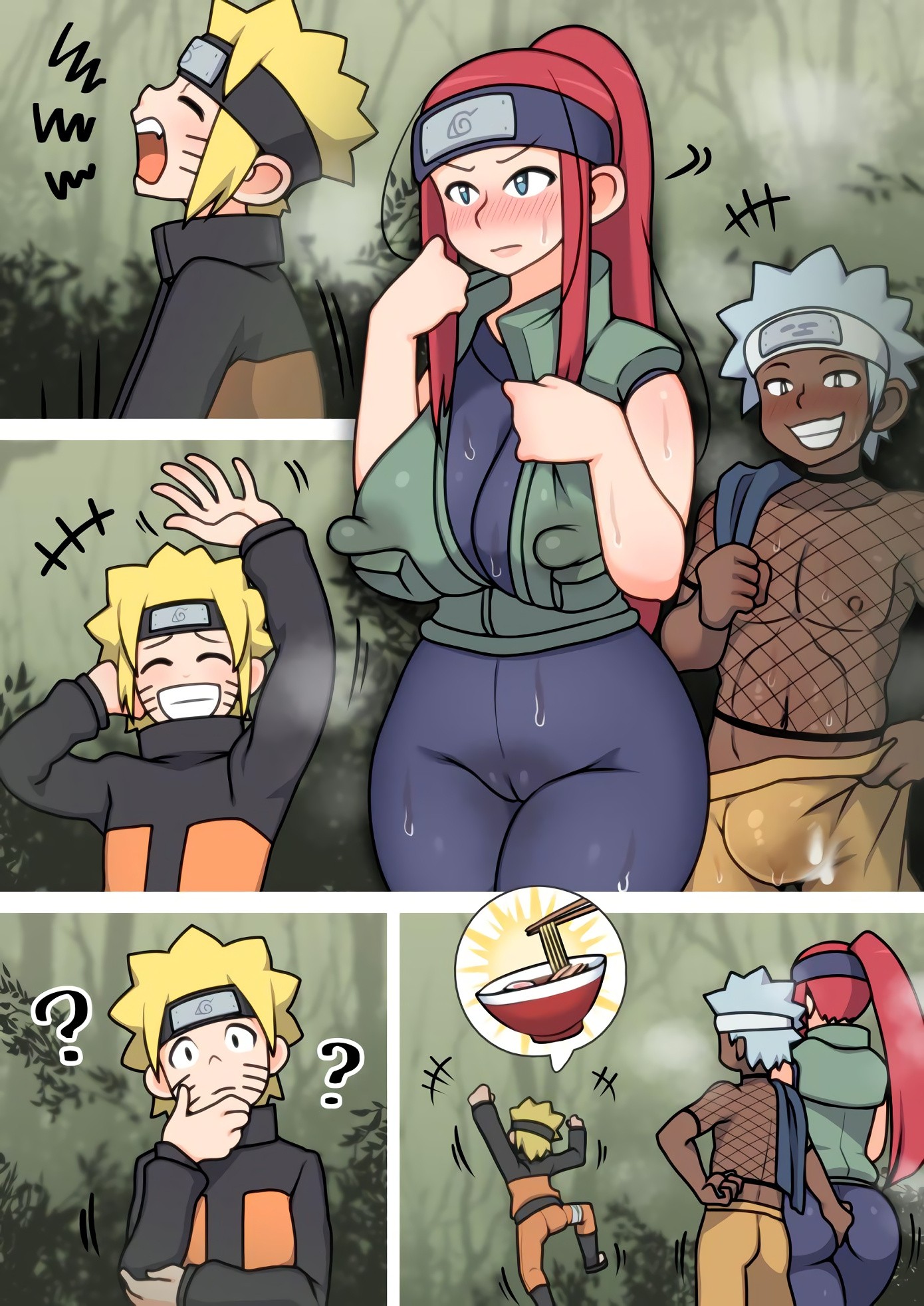 Kushina Training Session porn comic picture 6
