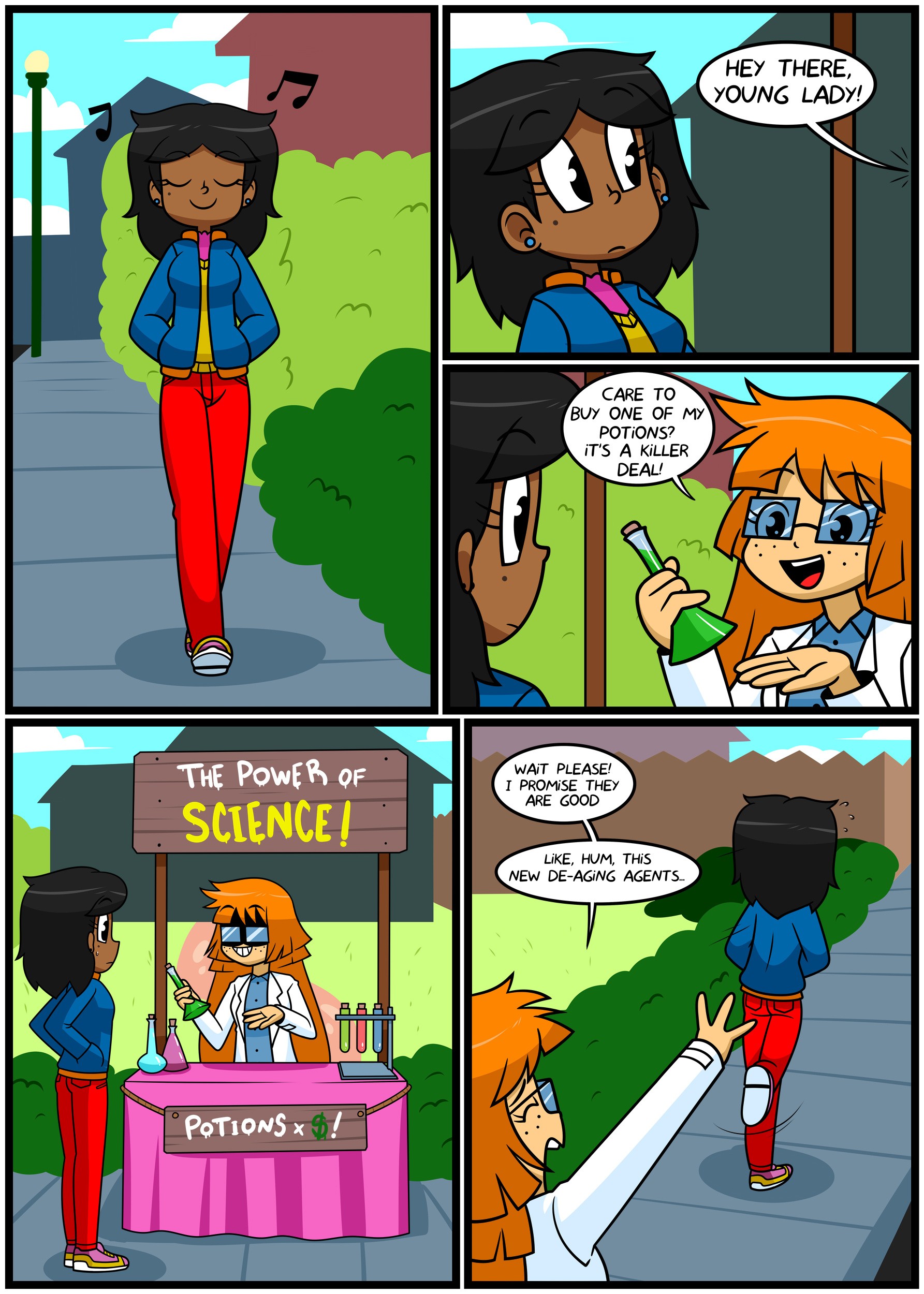 Lovin'Sis - Happy Hour for De-Aging porn comic picture 3