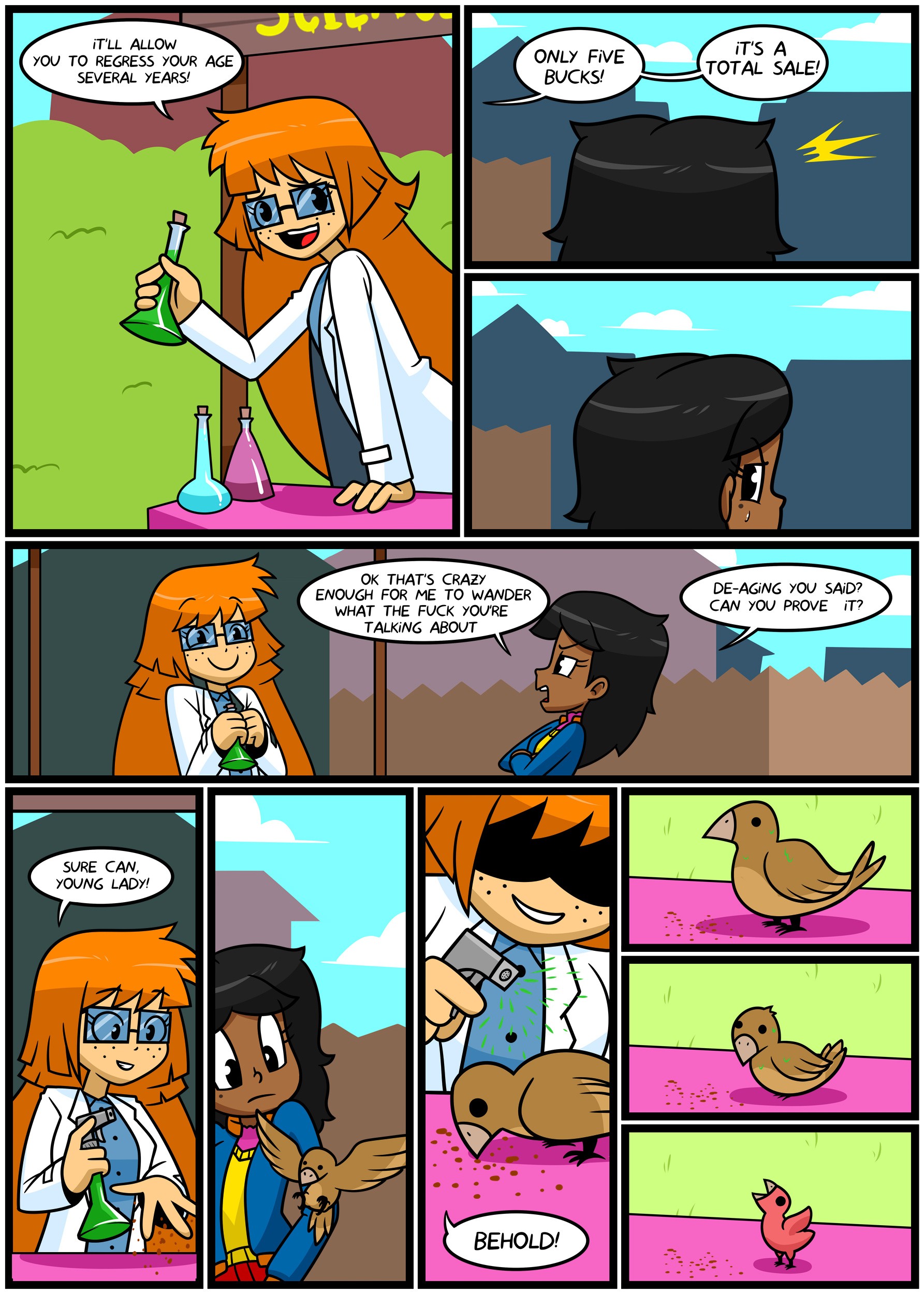 Lovin'Sis - Happy Hour for De-Aging porn comic picture 4