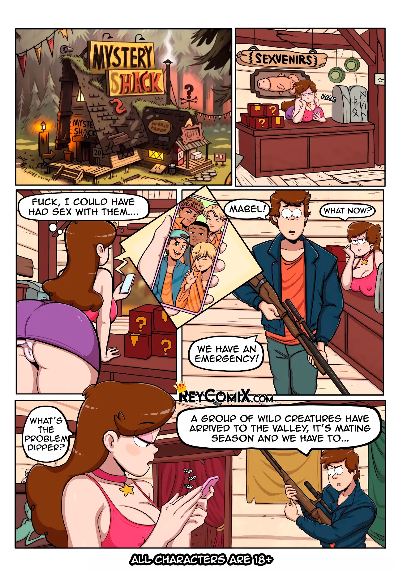 Mabel's Journal porn comic picture 4