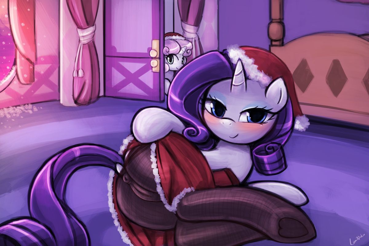 Merry Hoofmas porn comic picture 45