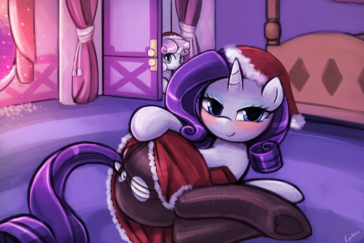Merry Hoofmas porn comic picture 53