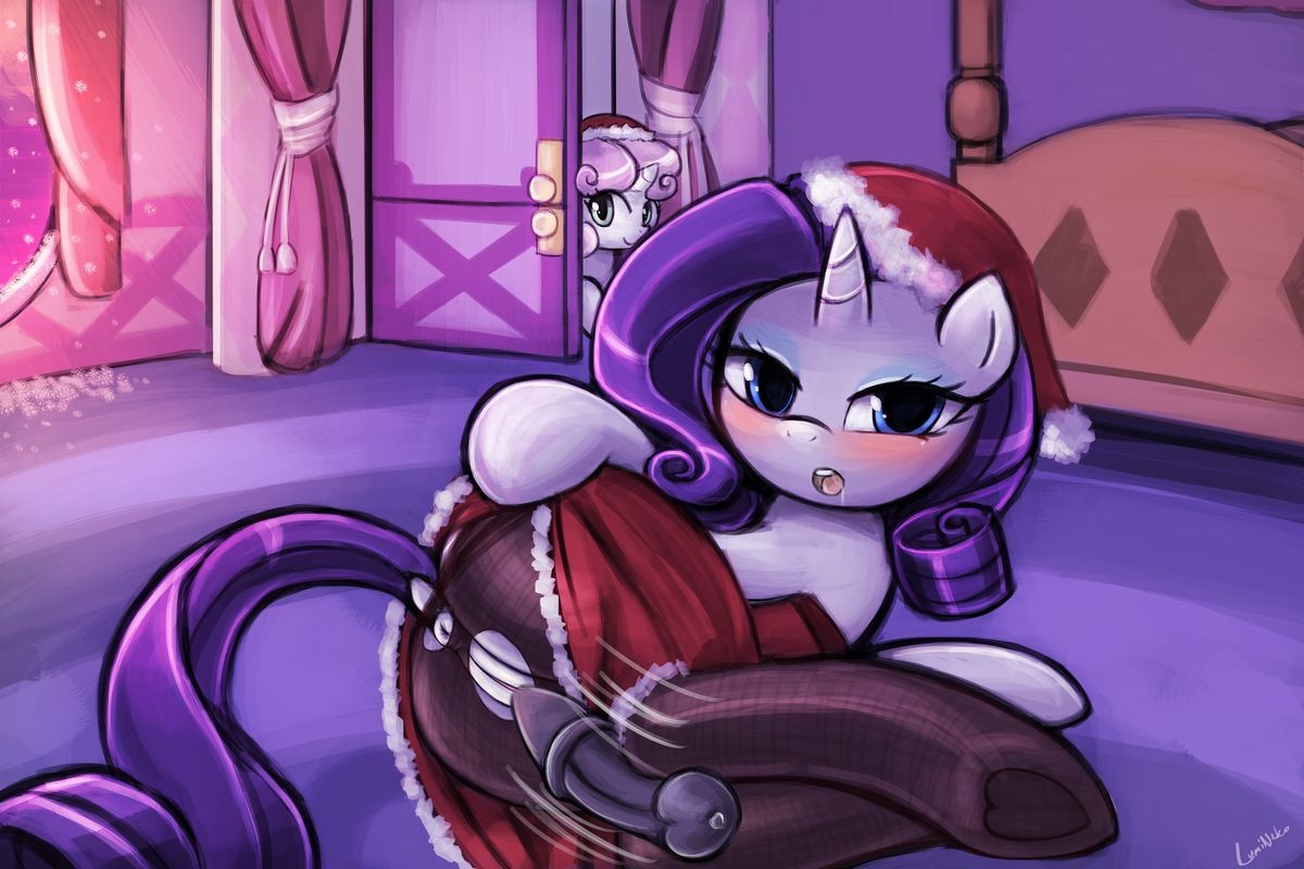 Merry Hoofmas porn comic picture 56