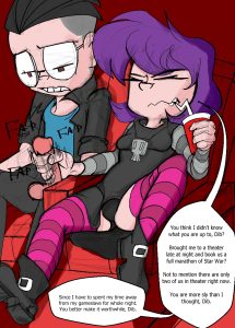 Movie time porn comic picture 1