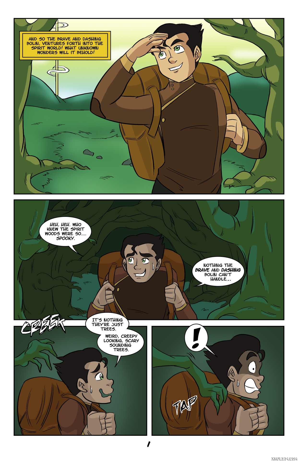 Nuc Tuk in Spirit world Shenanigans porn comic picture 2