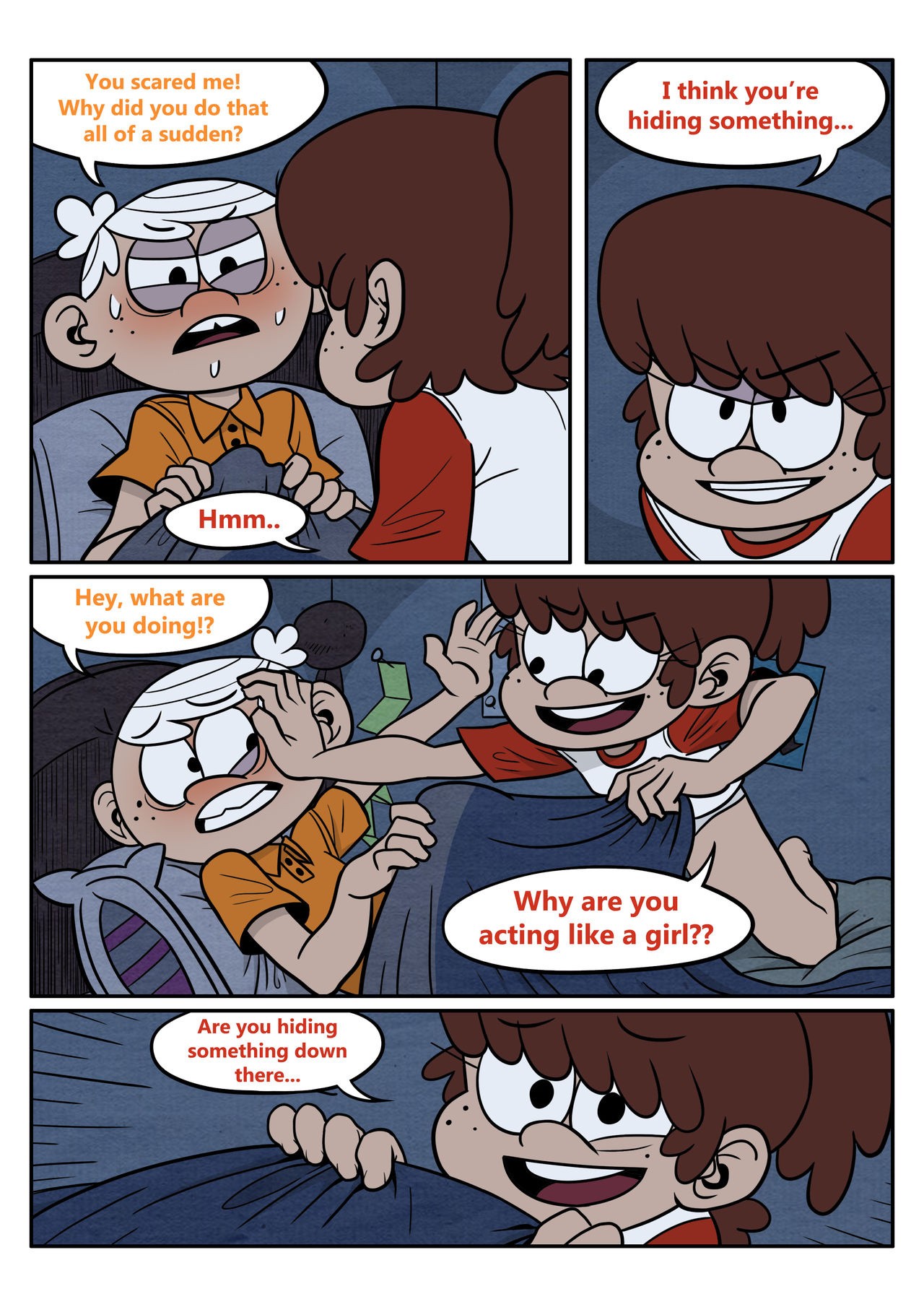 Sister and Brother porn comic picture 6