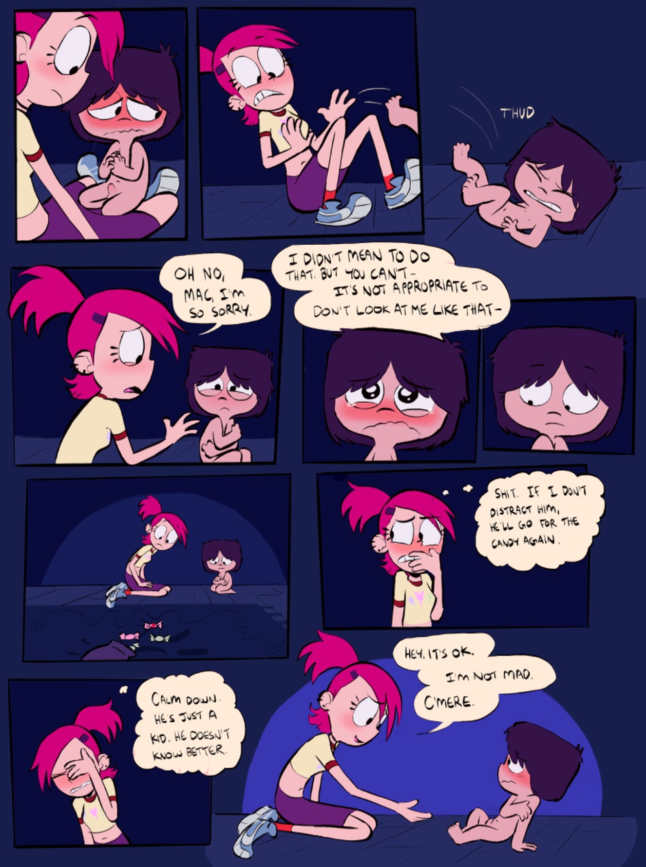 Sugar Rush porn comic picture 7