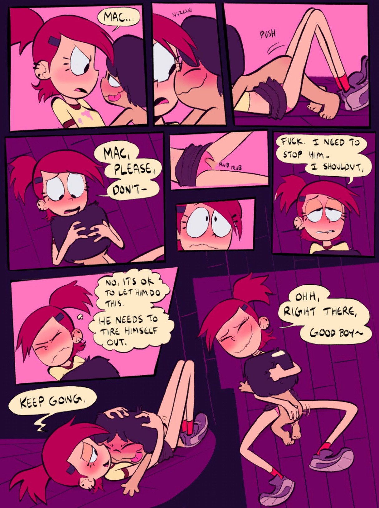 Sugar Rush porn comic picture 9