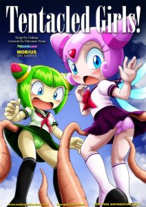 Tentacled Girls porn comic picture 1
