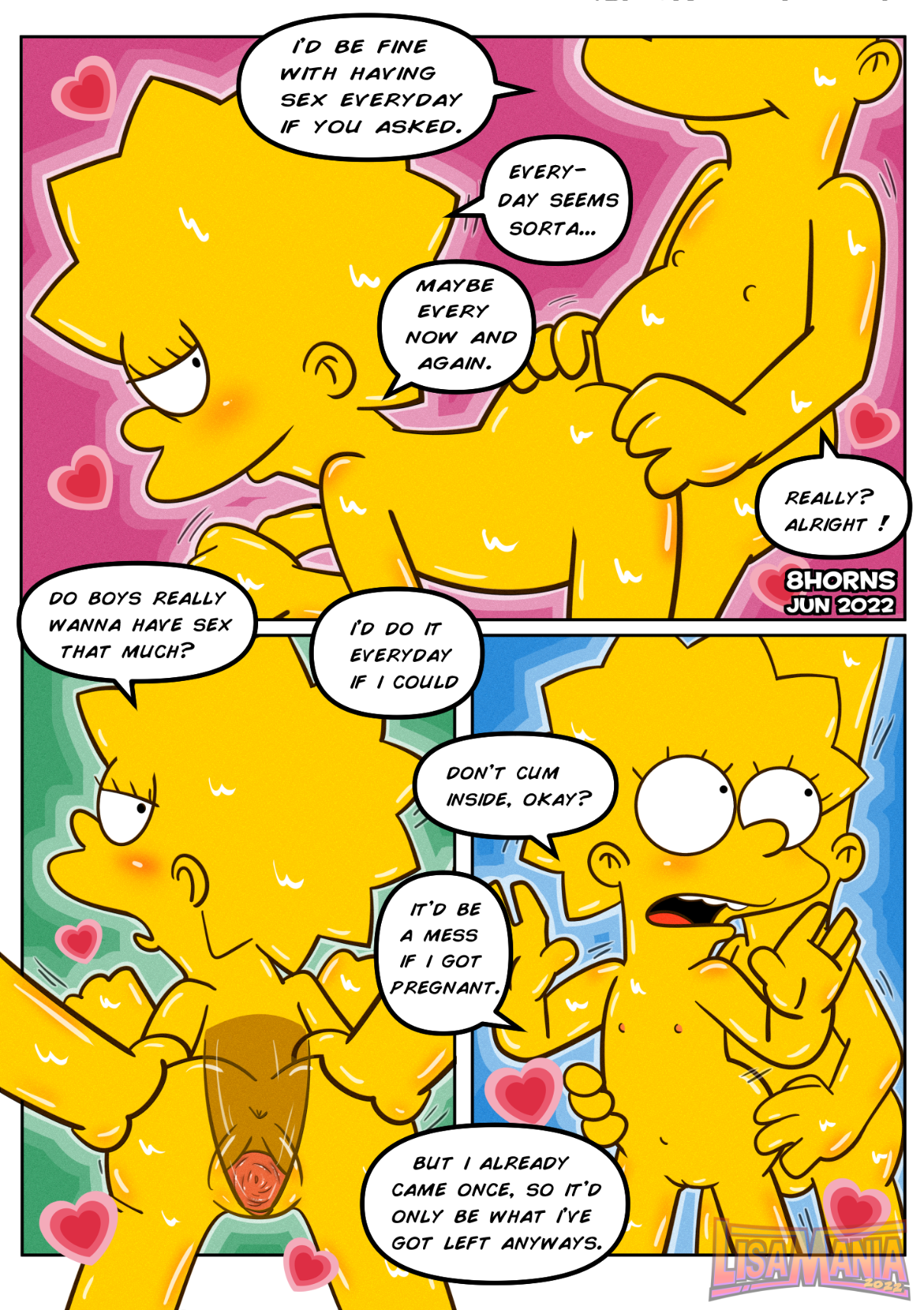 That's not Fair, is it!? - LisaMania 2022 porn comic picture 15