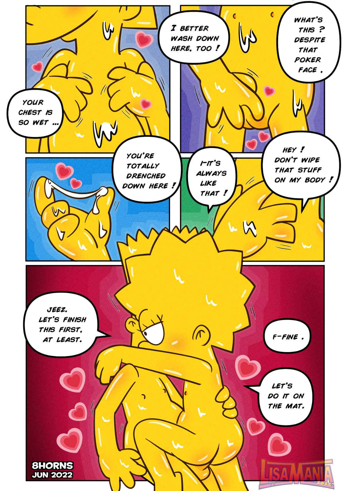 That's not Fair, is it!? - LisaMania 2022 porn comic picture 17