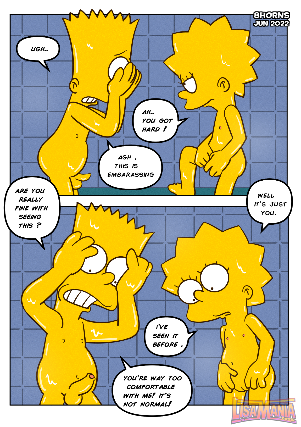 That's not Fair, is it!? - LisaMania 2022 porn comic picture 7