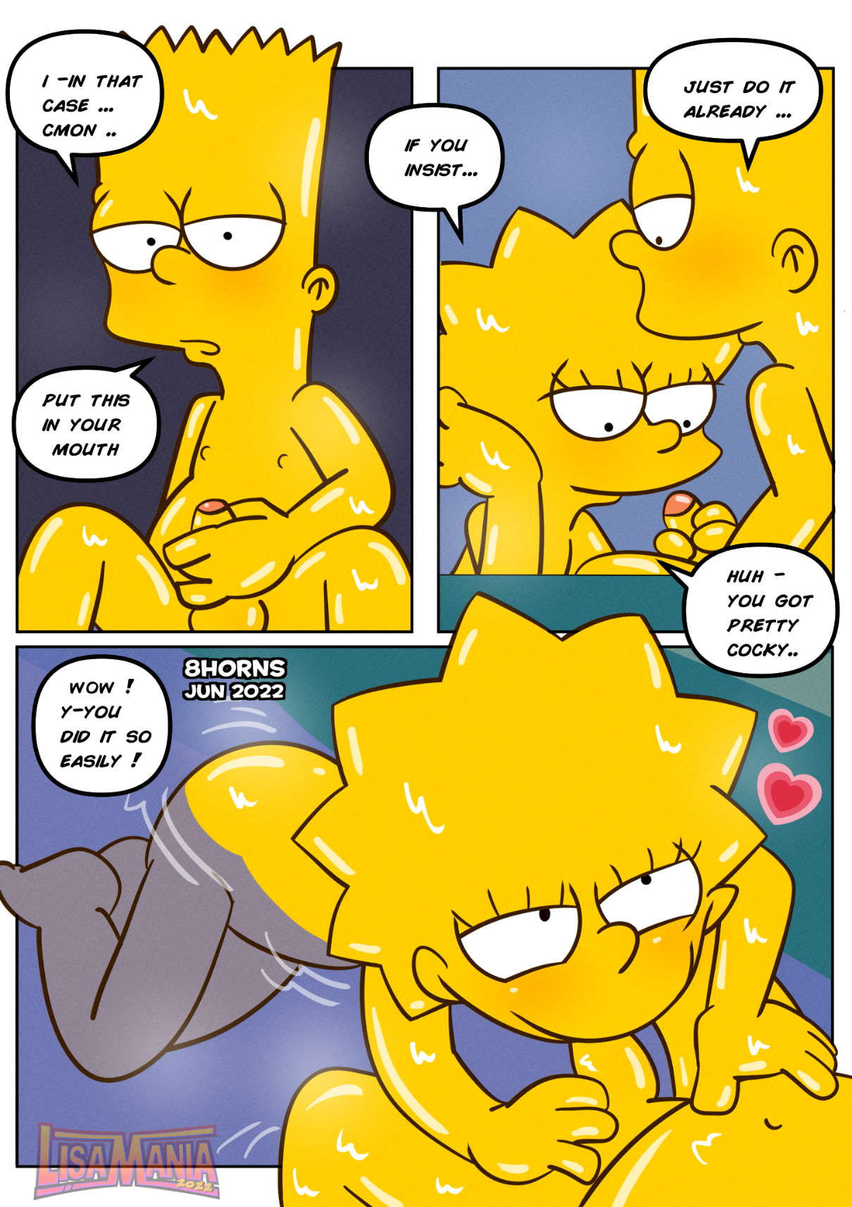 That's not Fair, is it!? - LisaMania 2022 porn comic picture 9