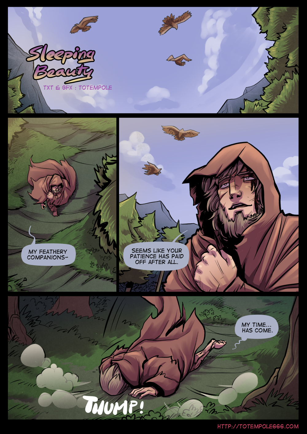 The Cummoner 21: Sleeping Beauty porn comic picture 2