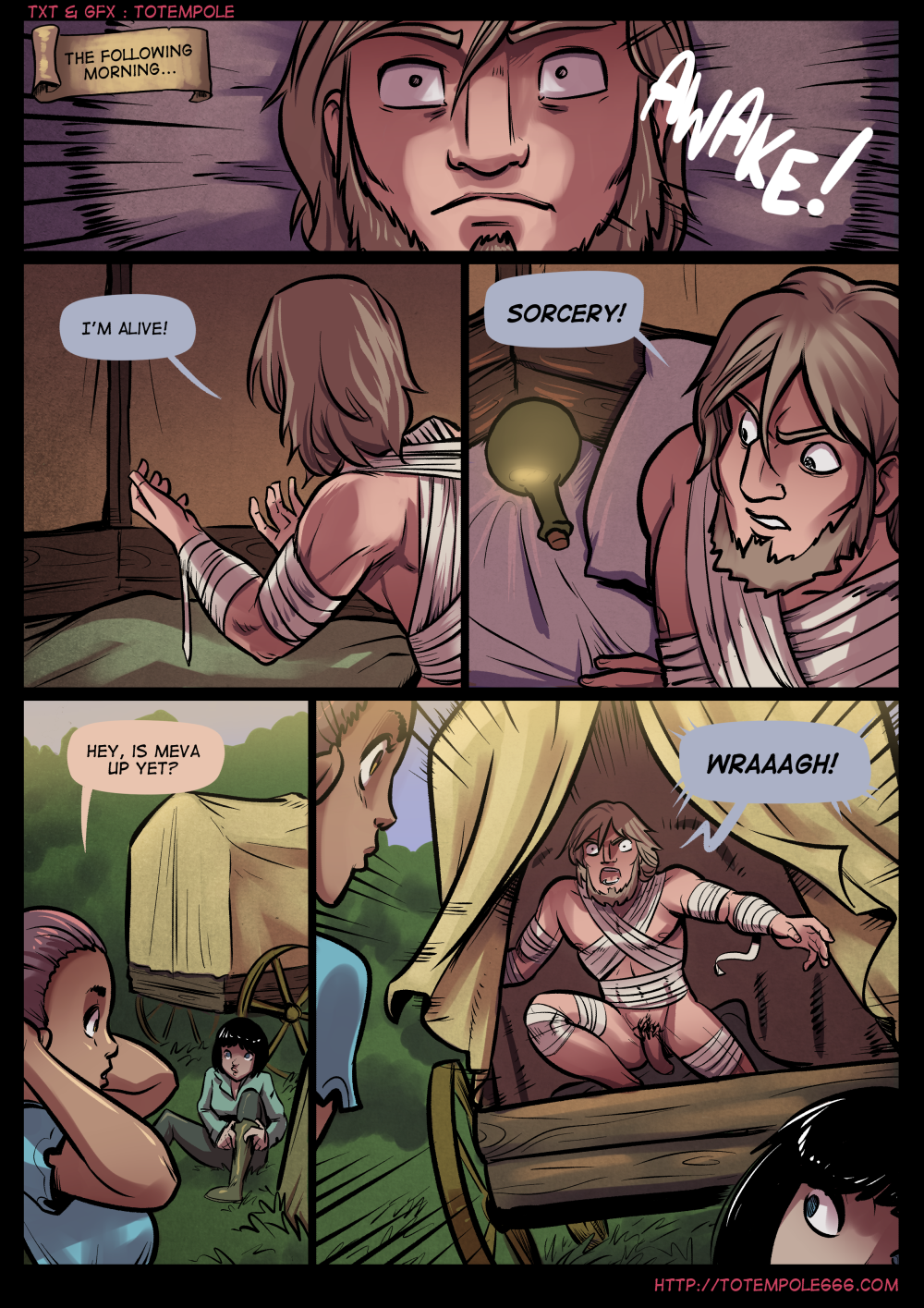 The Cummoner 21: Sleeping Beauty porn comic picture 22