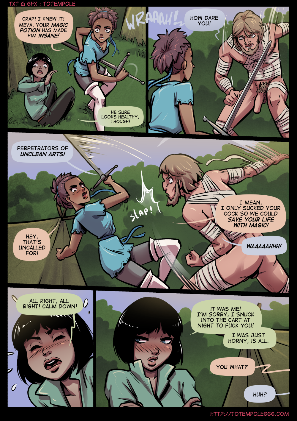 The Cummoner 21: Sleeping Beauty porn comic picture 23