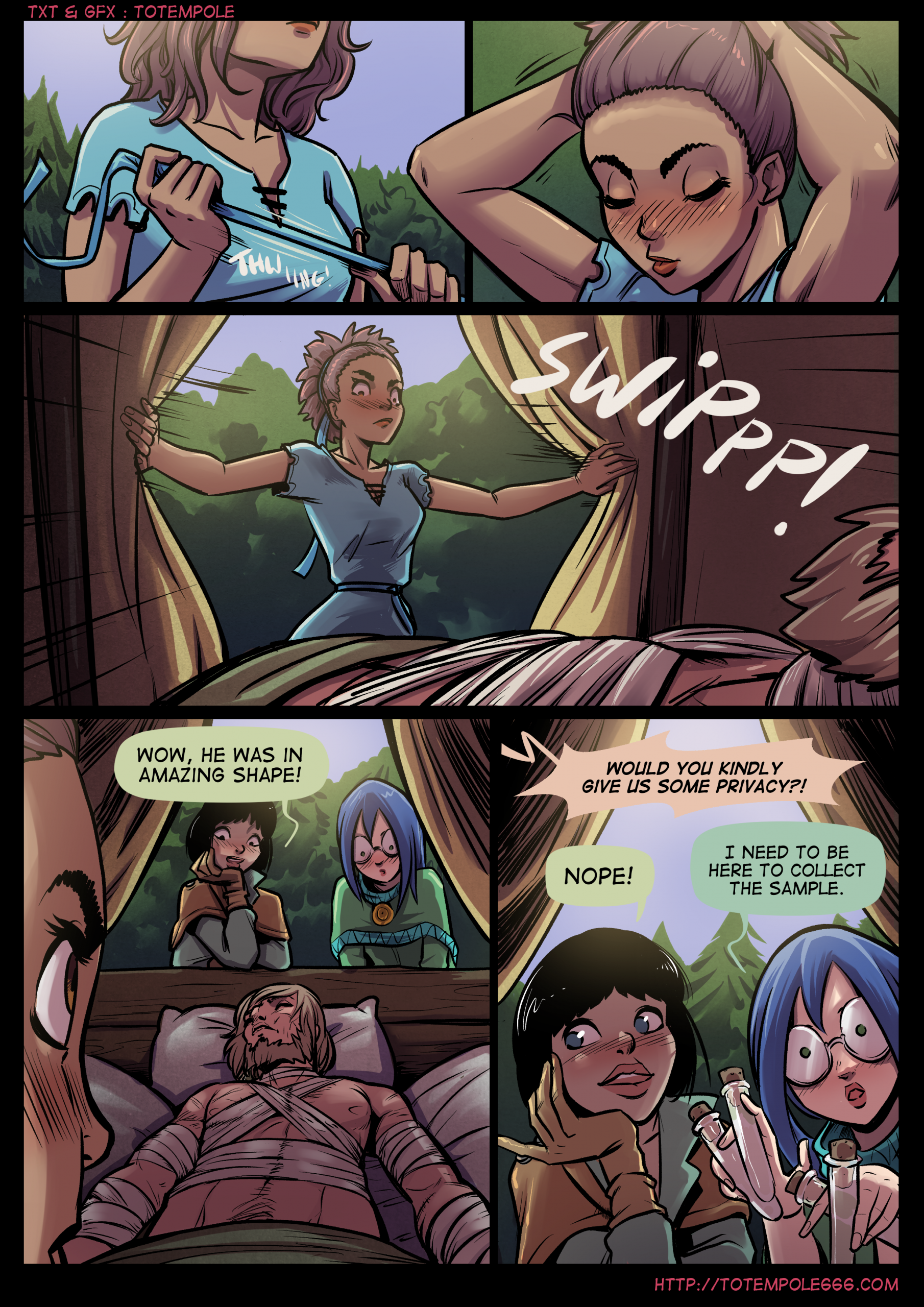 The Cummoner 21: Sleeping Beauty porn comic picture 6