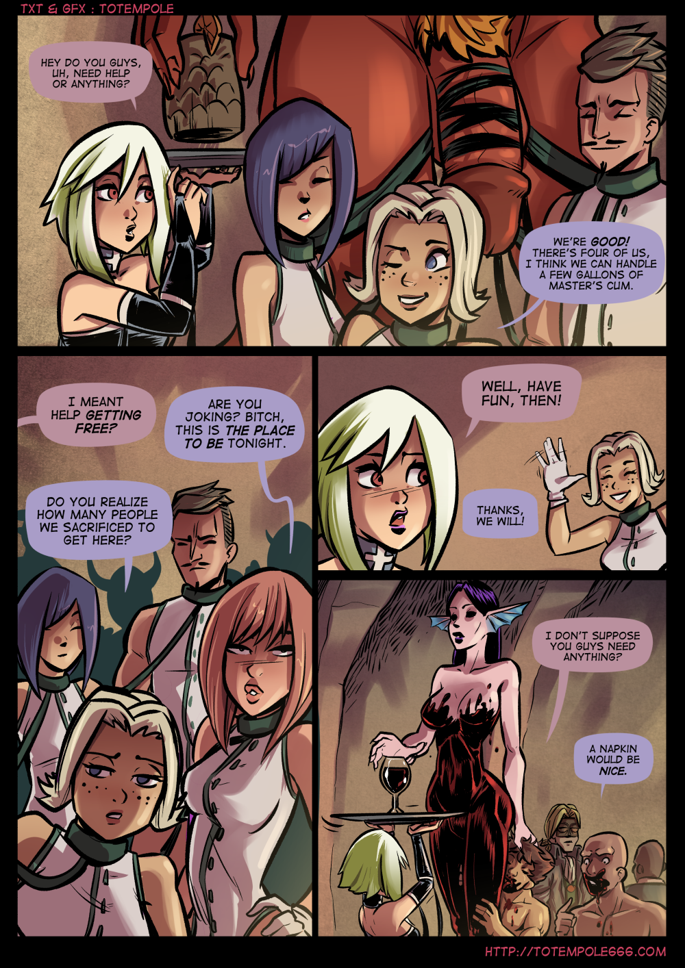 The Cummoner 22: Paradise Lust porn comic picture 17