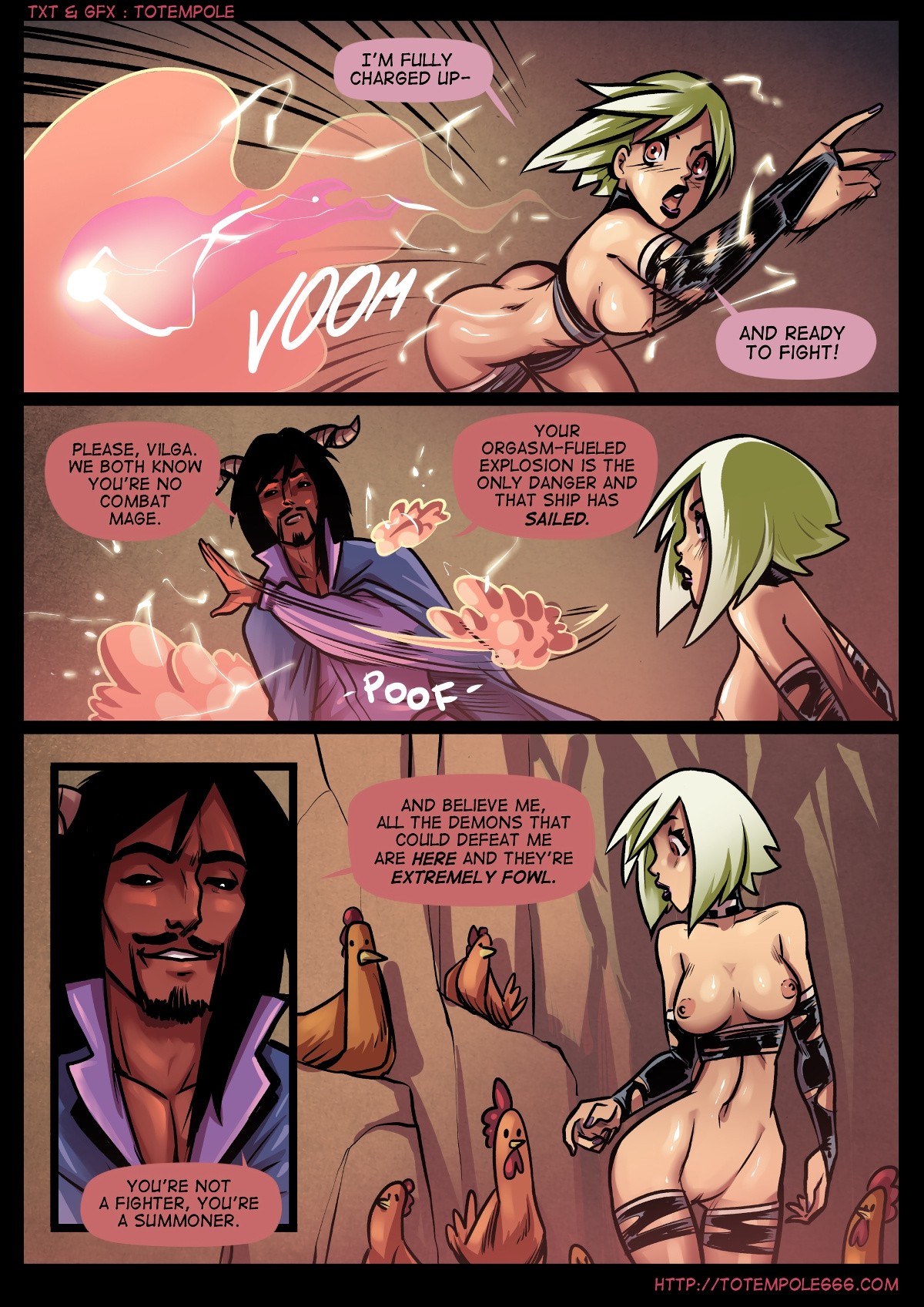 The Cummoner 22: Paradise Lust porn comic picture 62