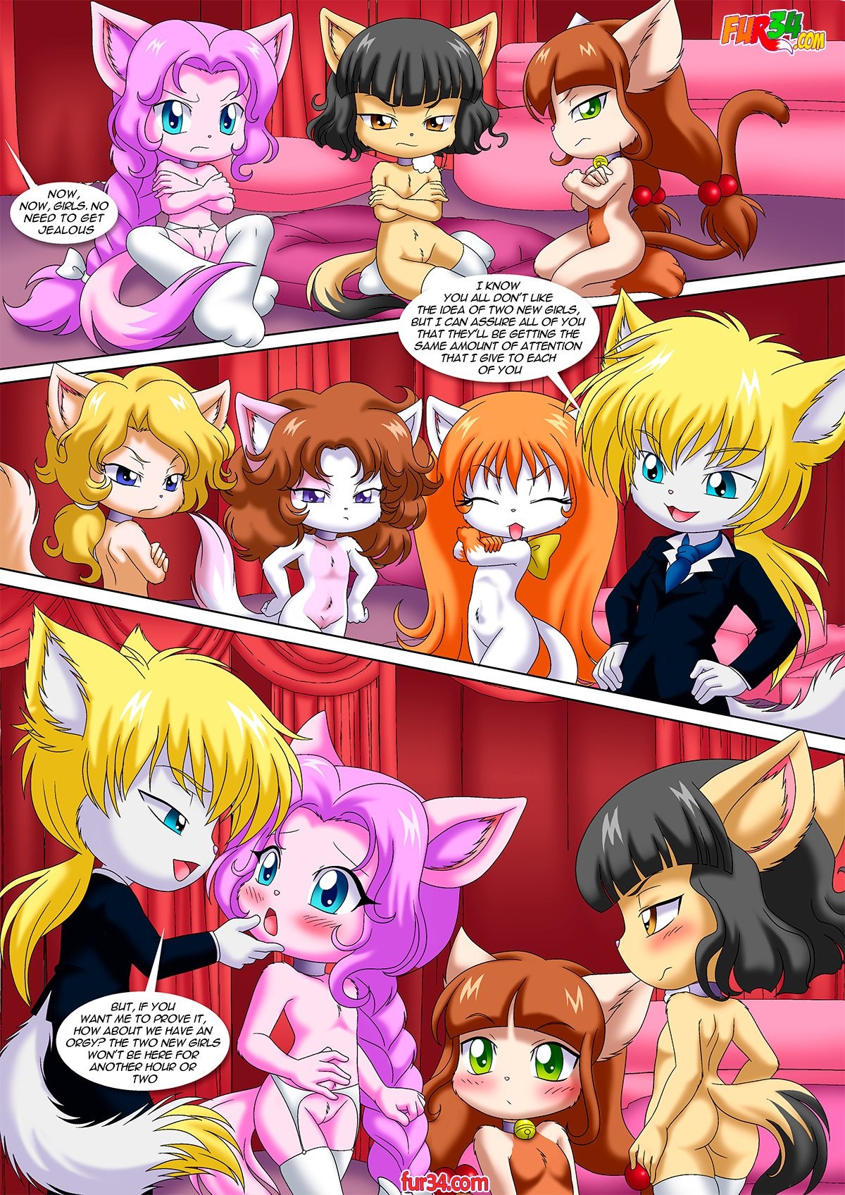 Welcome to Benedict's Harem porn comic picture 3
