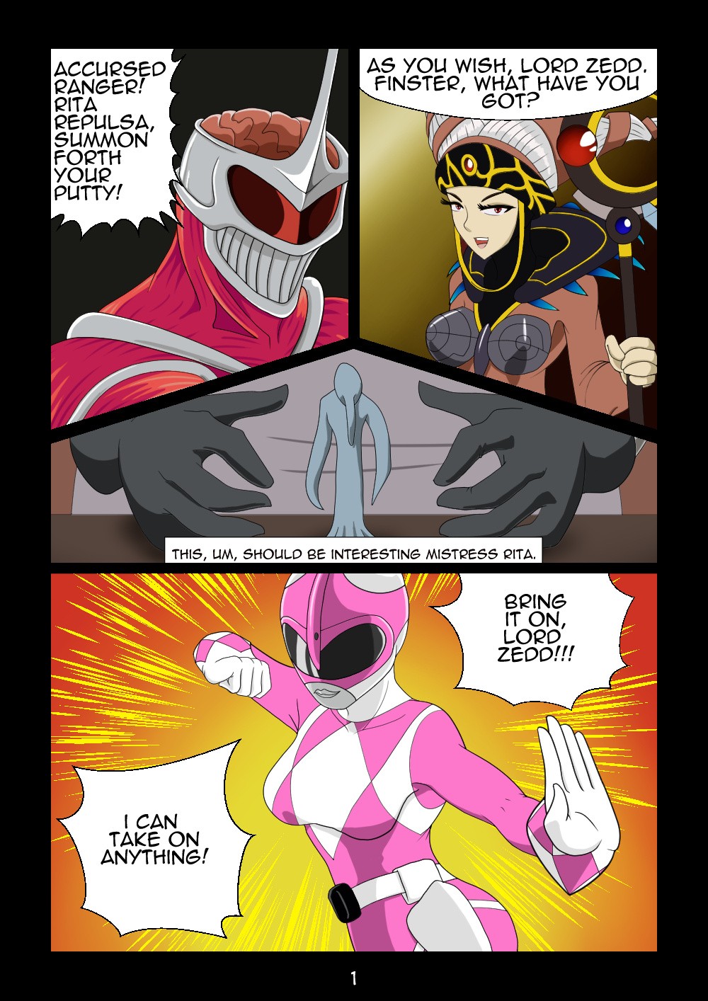 Zedd's Attack porn comic picture 1