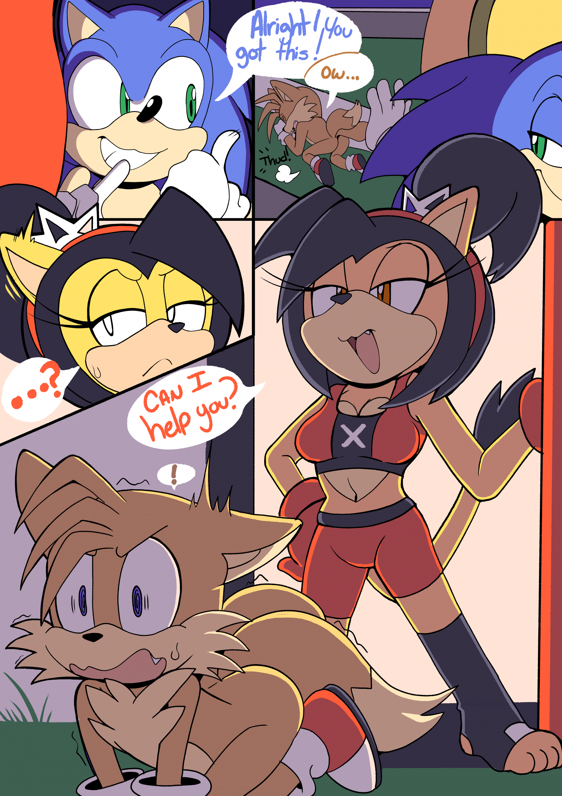 A Sweet Visit porn comic picture 3