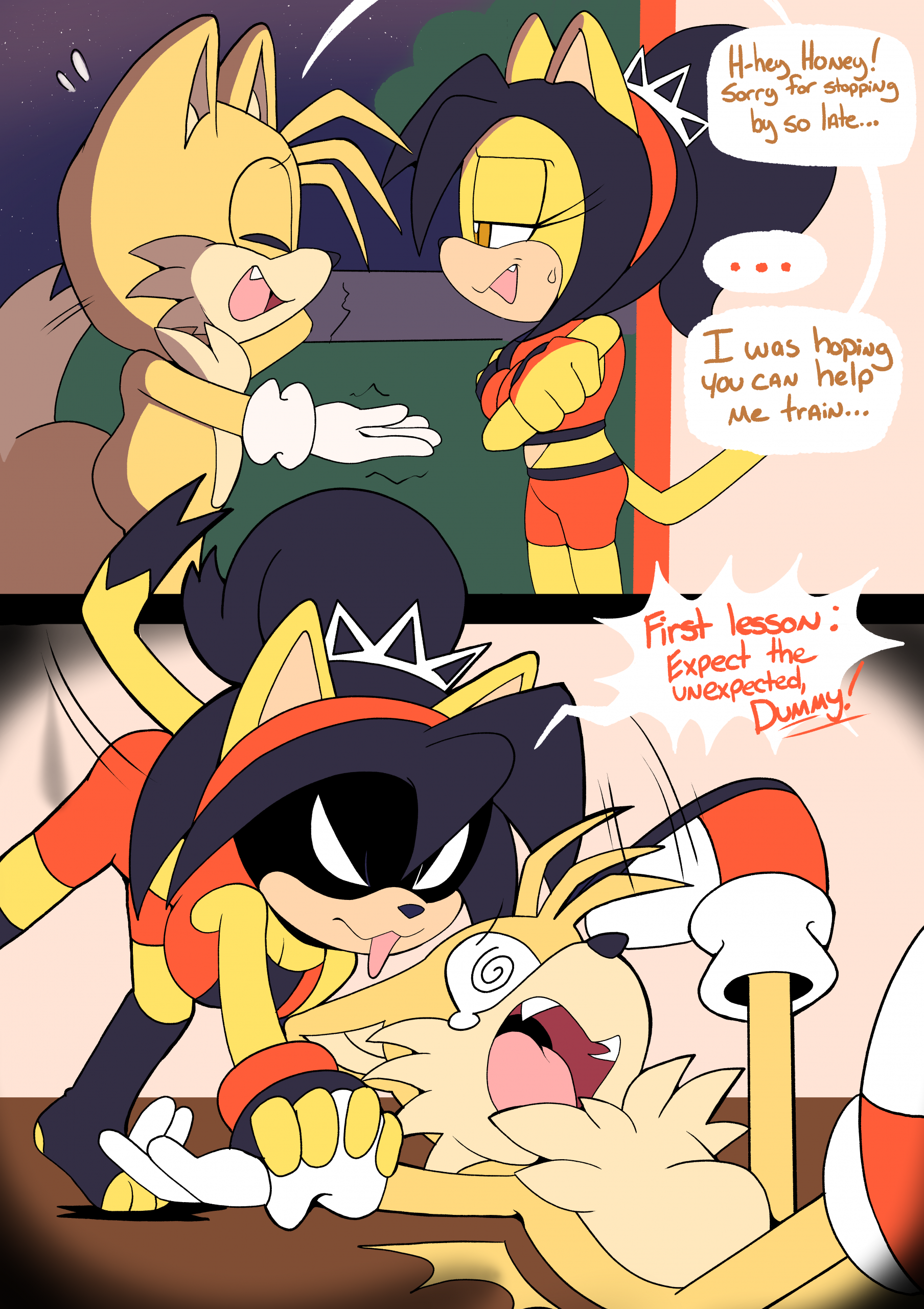 A Sweet Visit porn comic picture 4