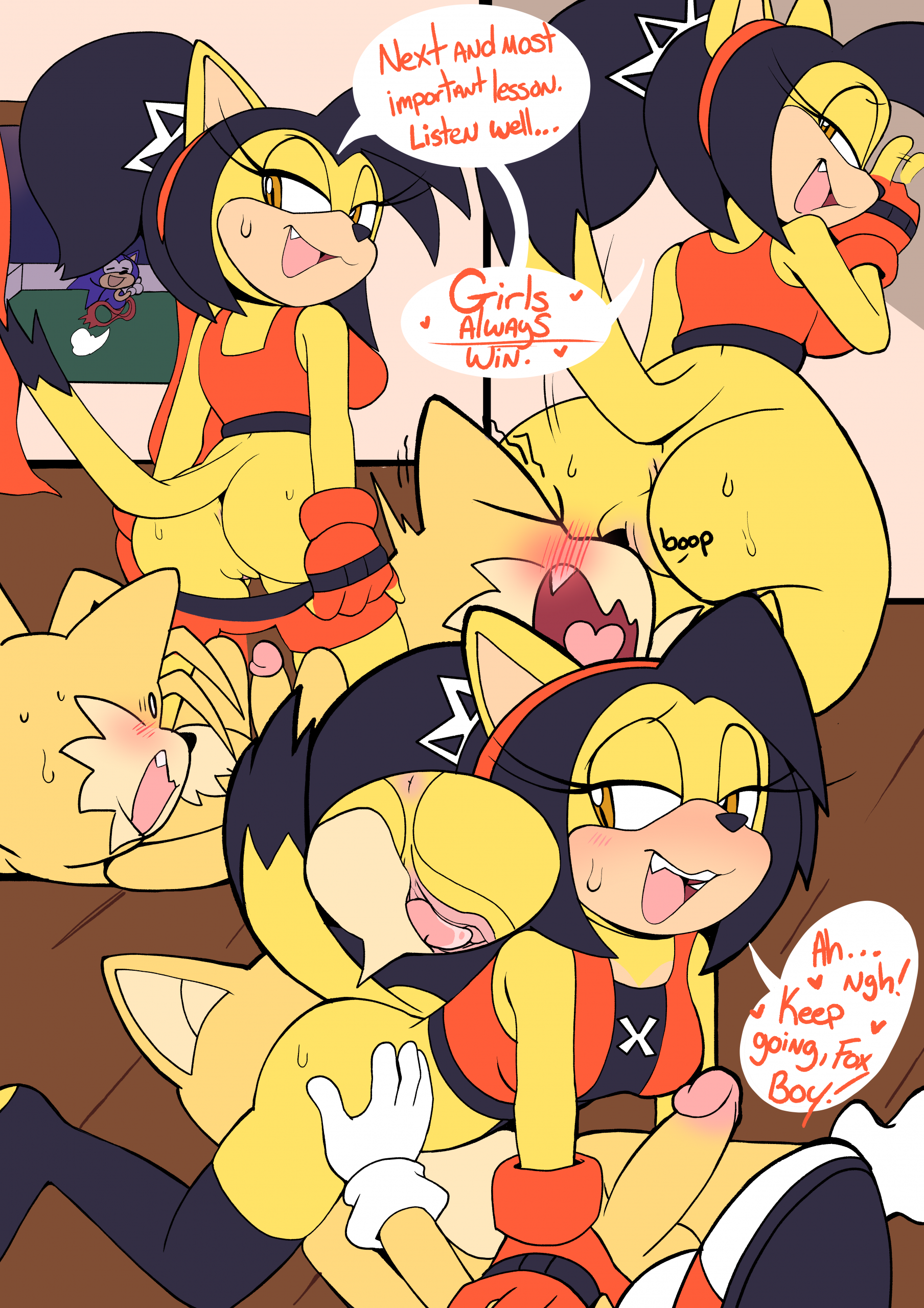 A Sweet Visit porn comic picture 5