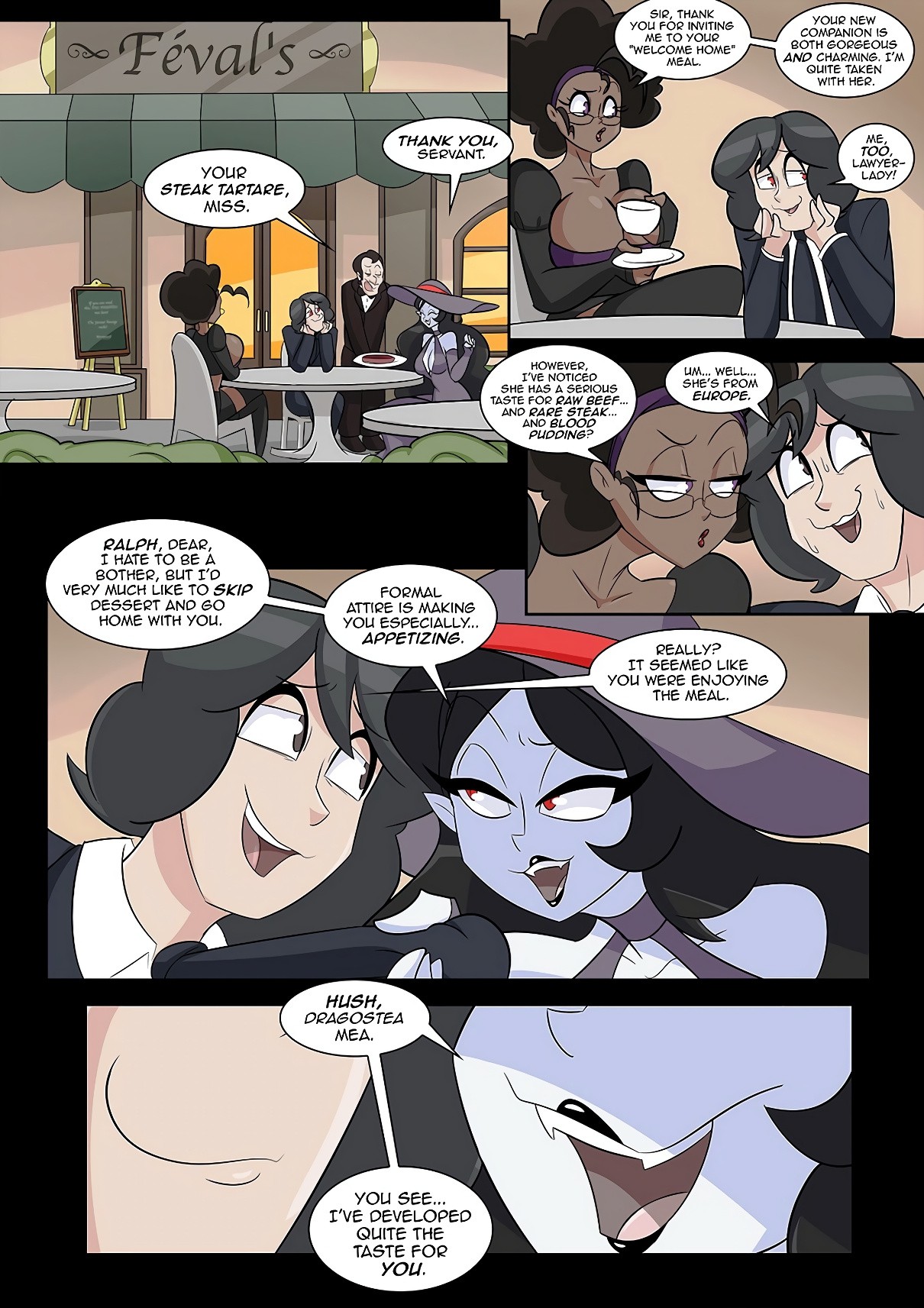 A Taste for You porn comic picture 19