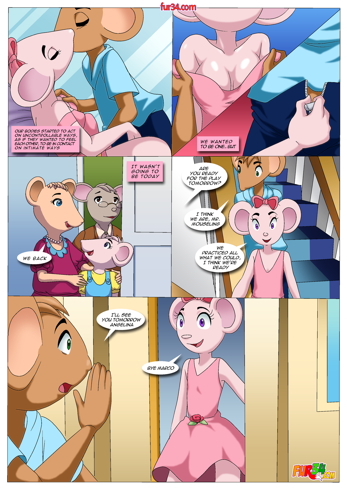 Angelina and Marcos Private Debut porn comic picture 10