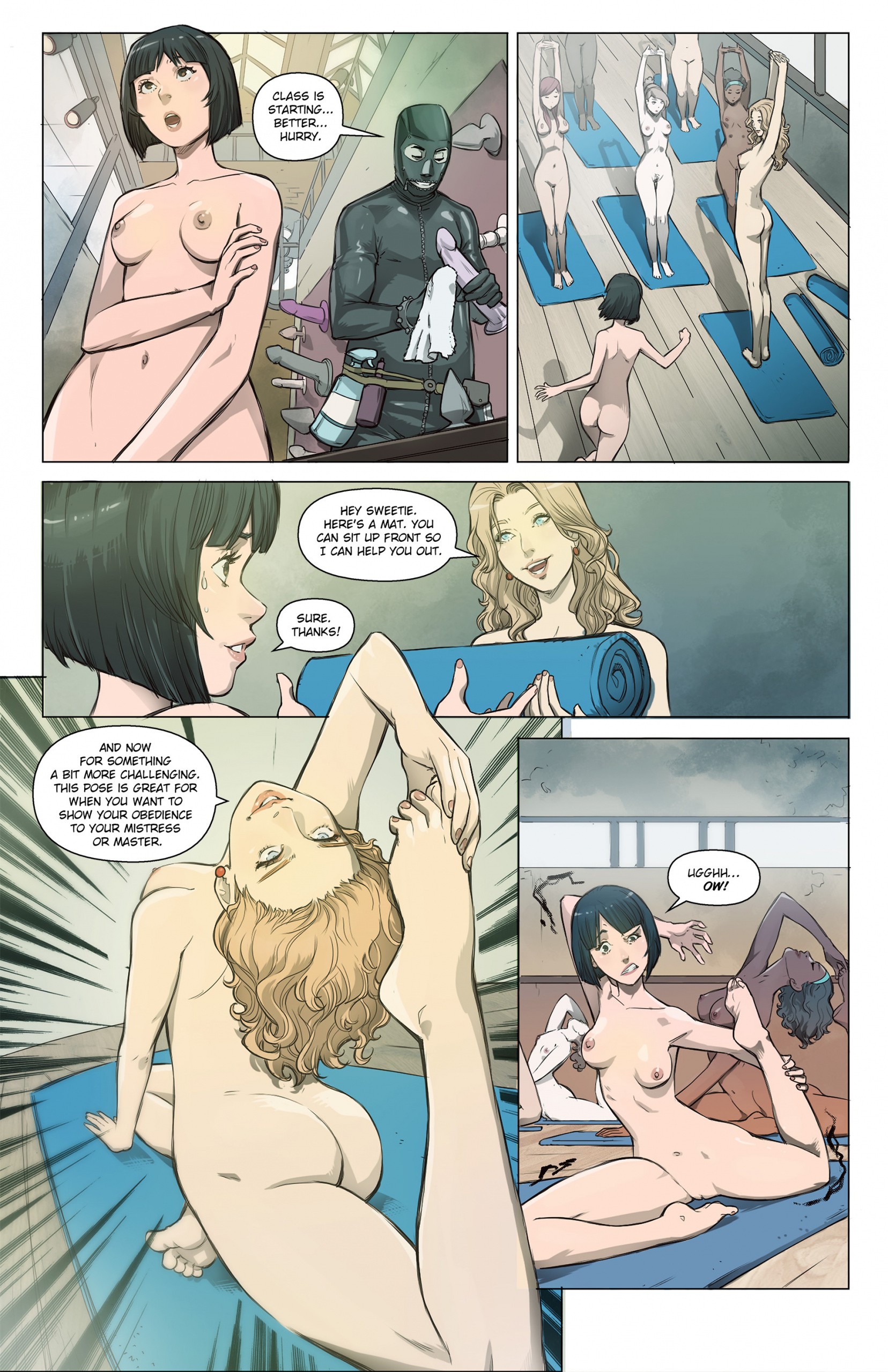 Bondage Games 1 porn comic picture 7