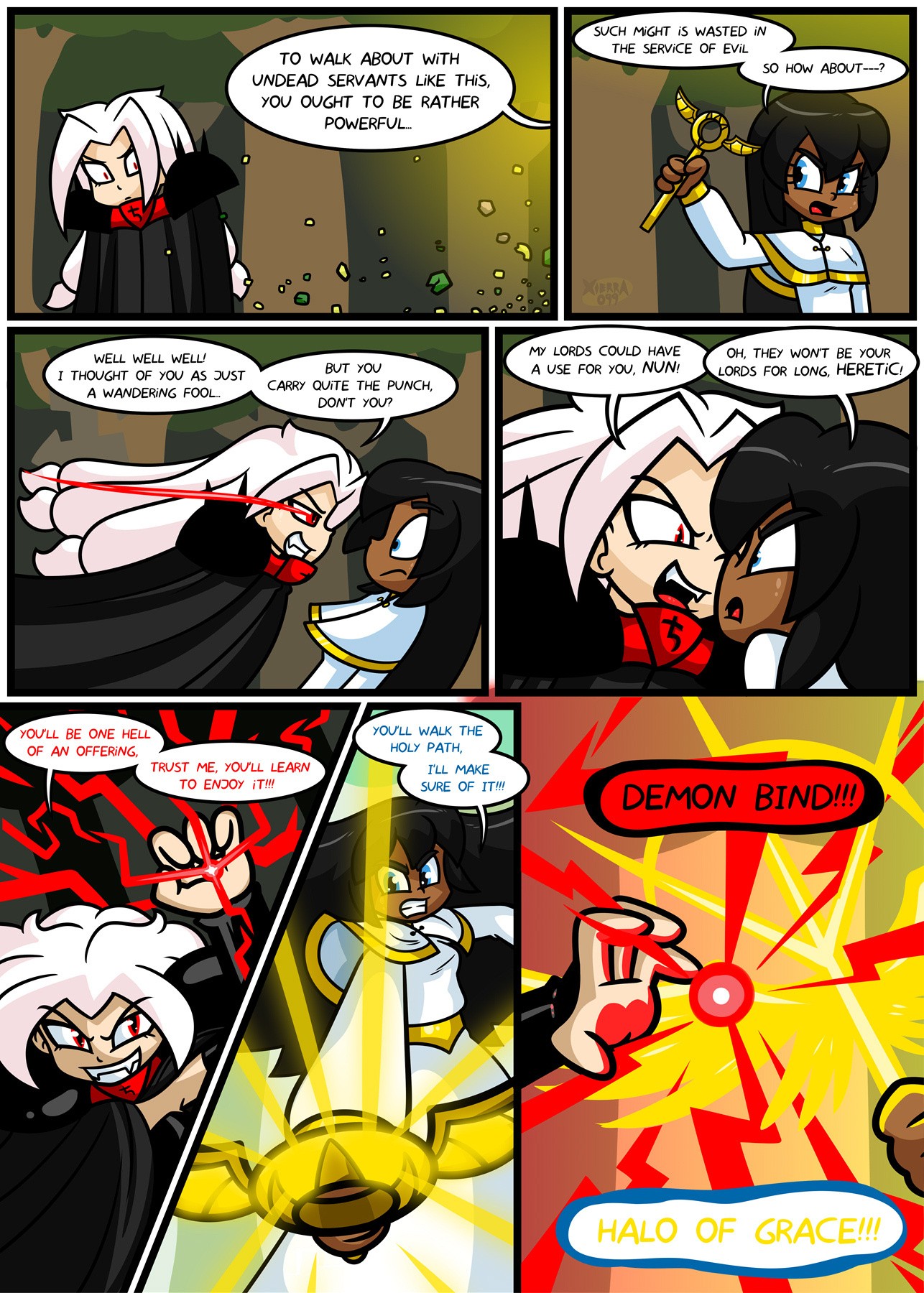 Bright Darkness - The Priestess And The Witch porn comic picture 4