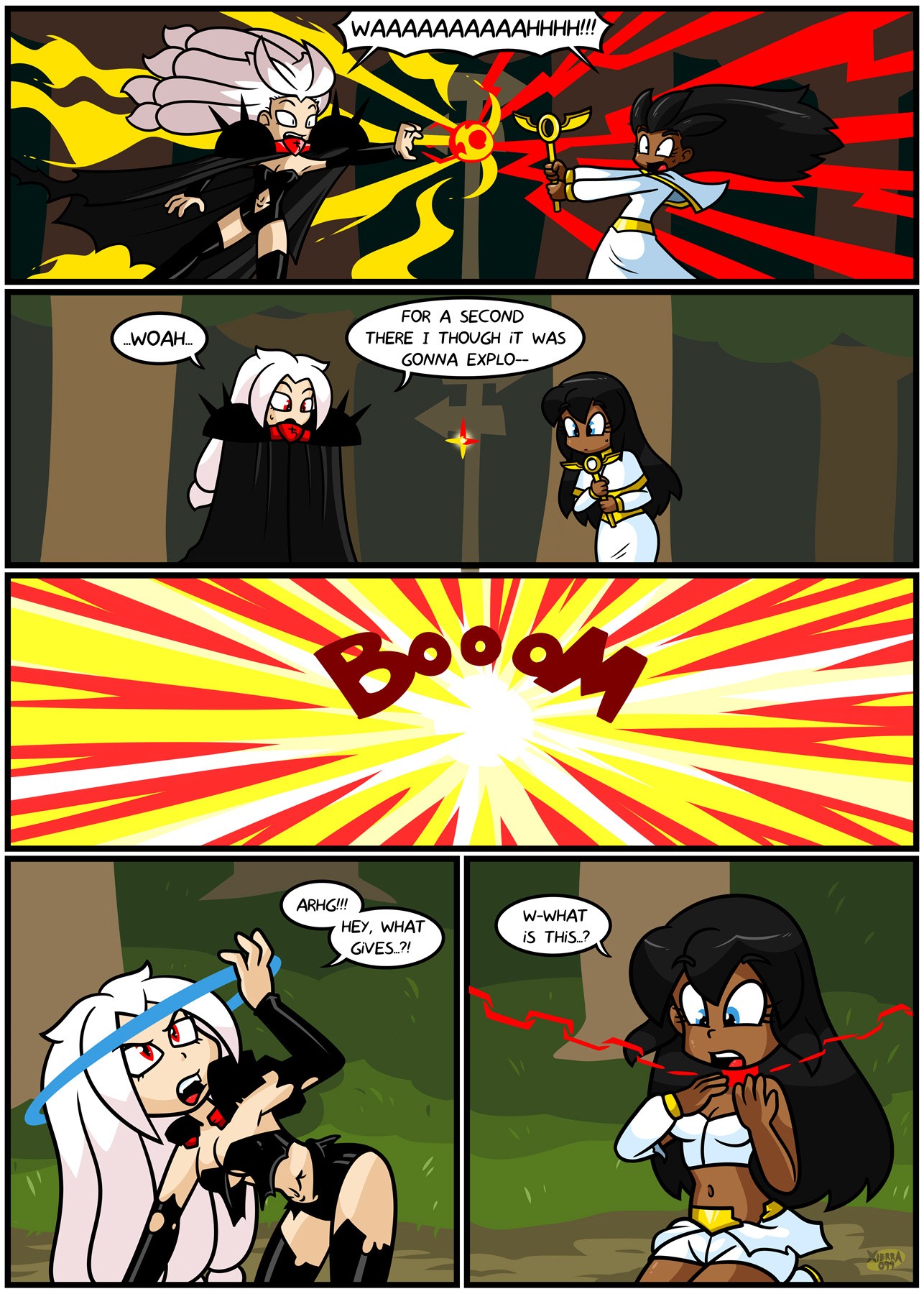 Bright Darkness - The Priestess And The Witch porn comic picture 5