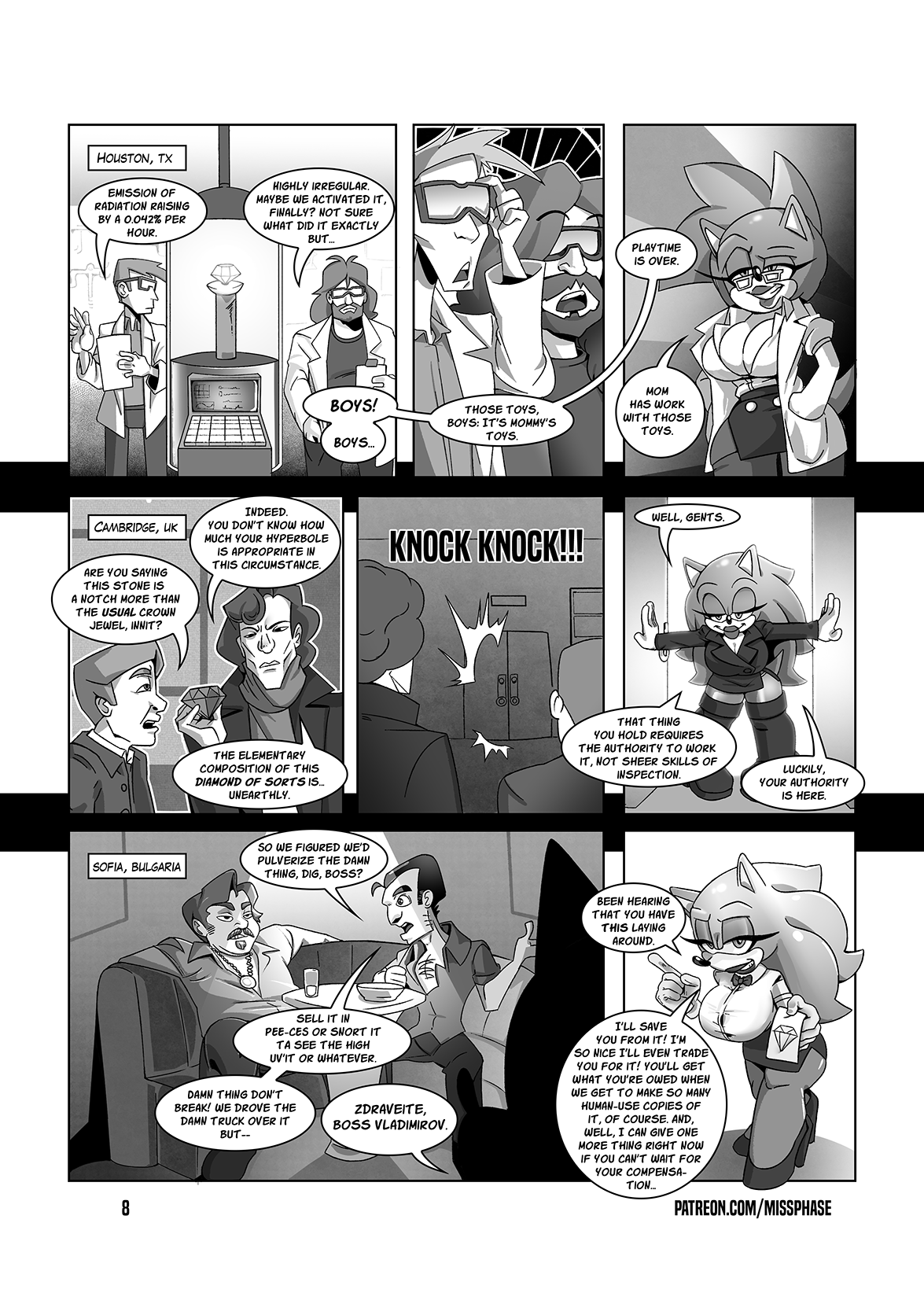 Chief Operative Whore 3 porn comic picture 9