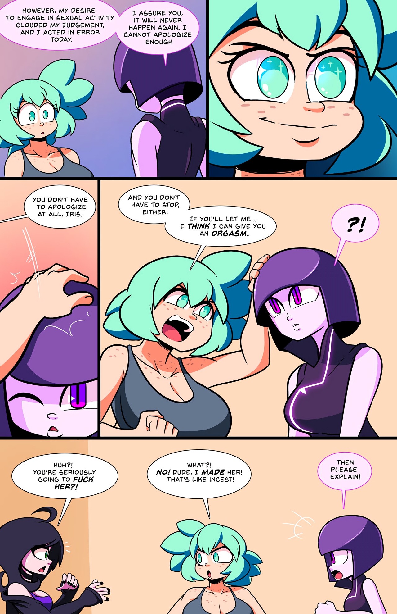 Erotech porn comic picture 15