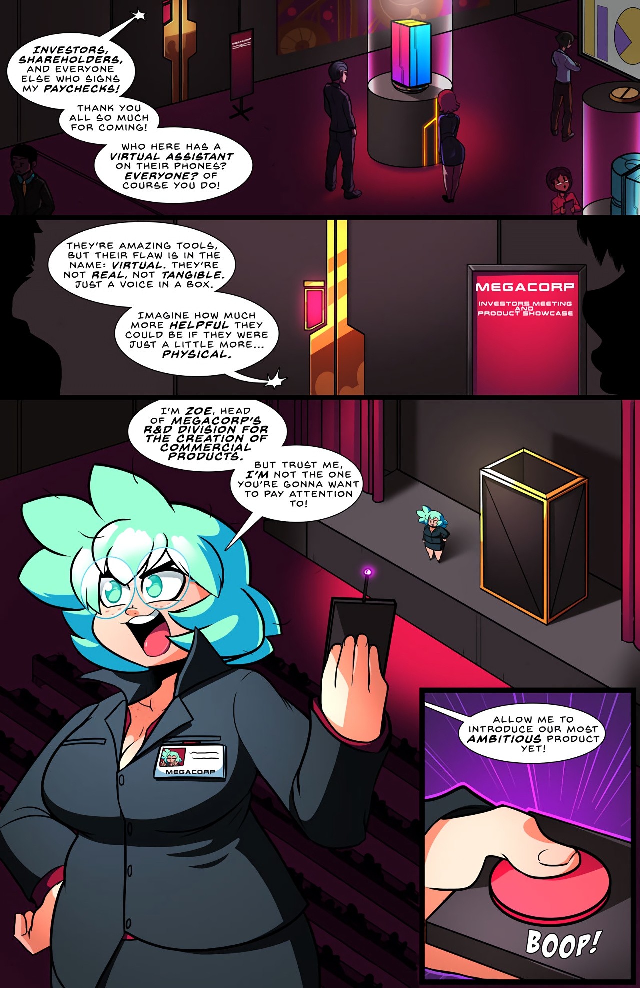Erotech porn comic picture 3