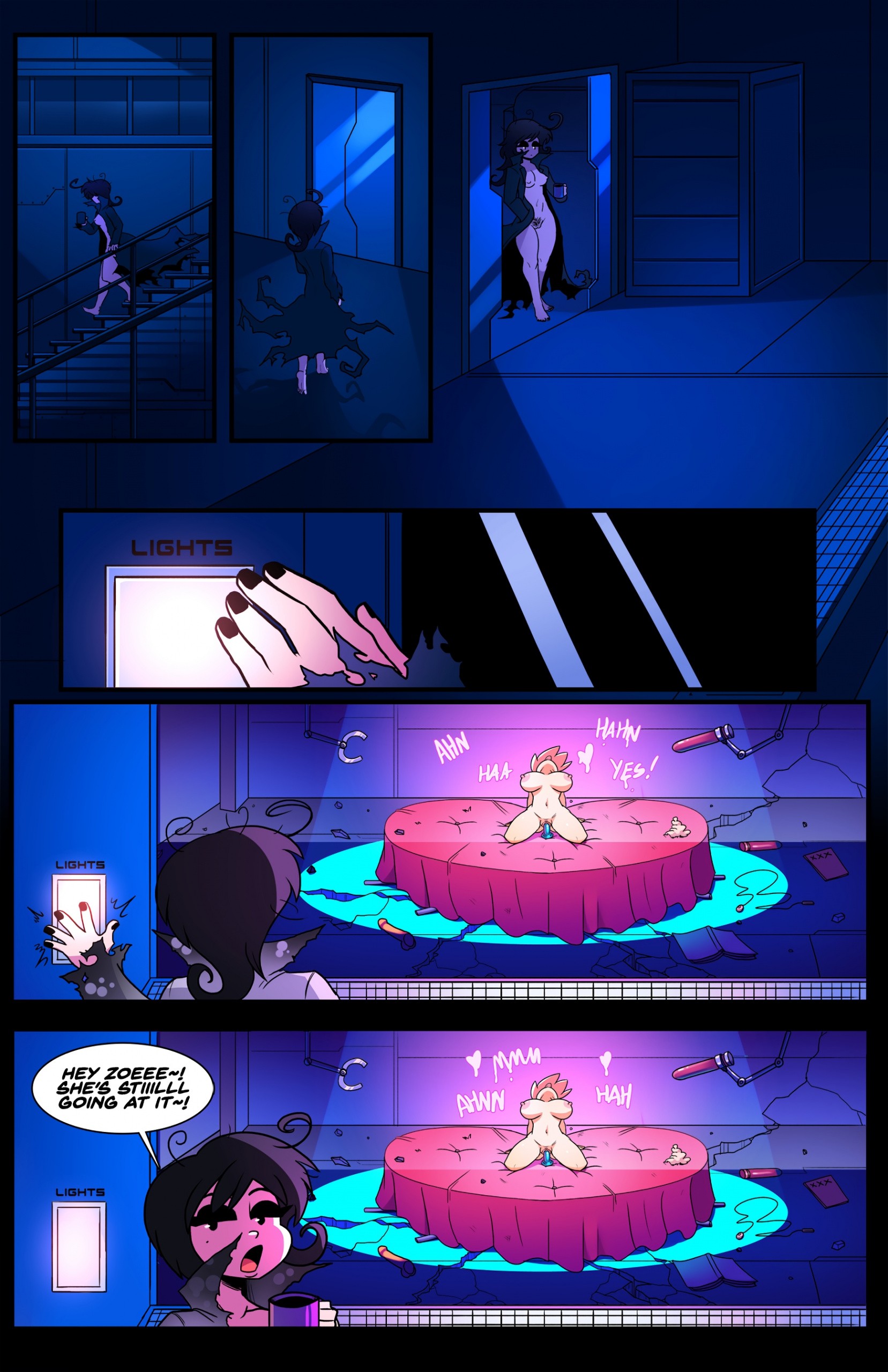Erotech porn comic picture 42