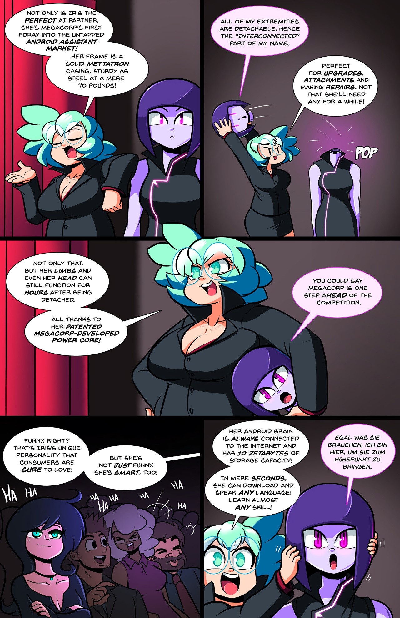 Erotech porn comic picture 5