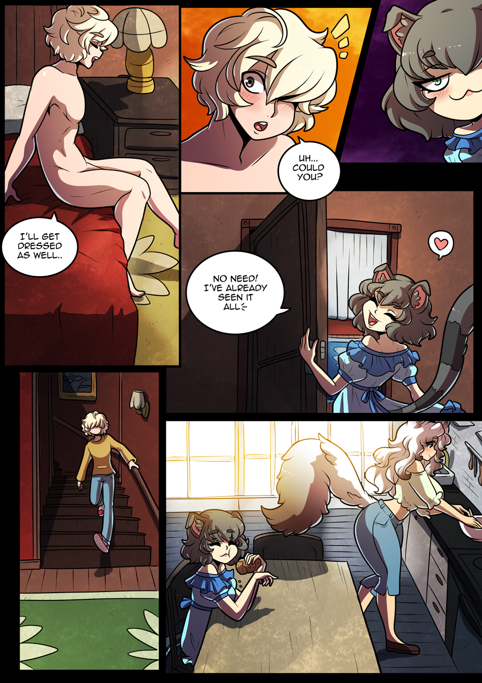 Feline Chateau porn comic picture 21