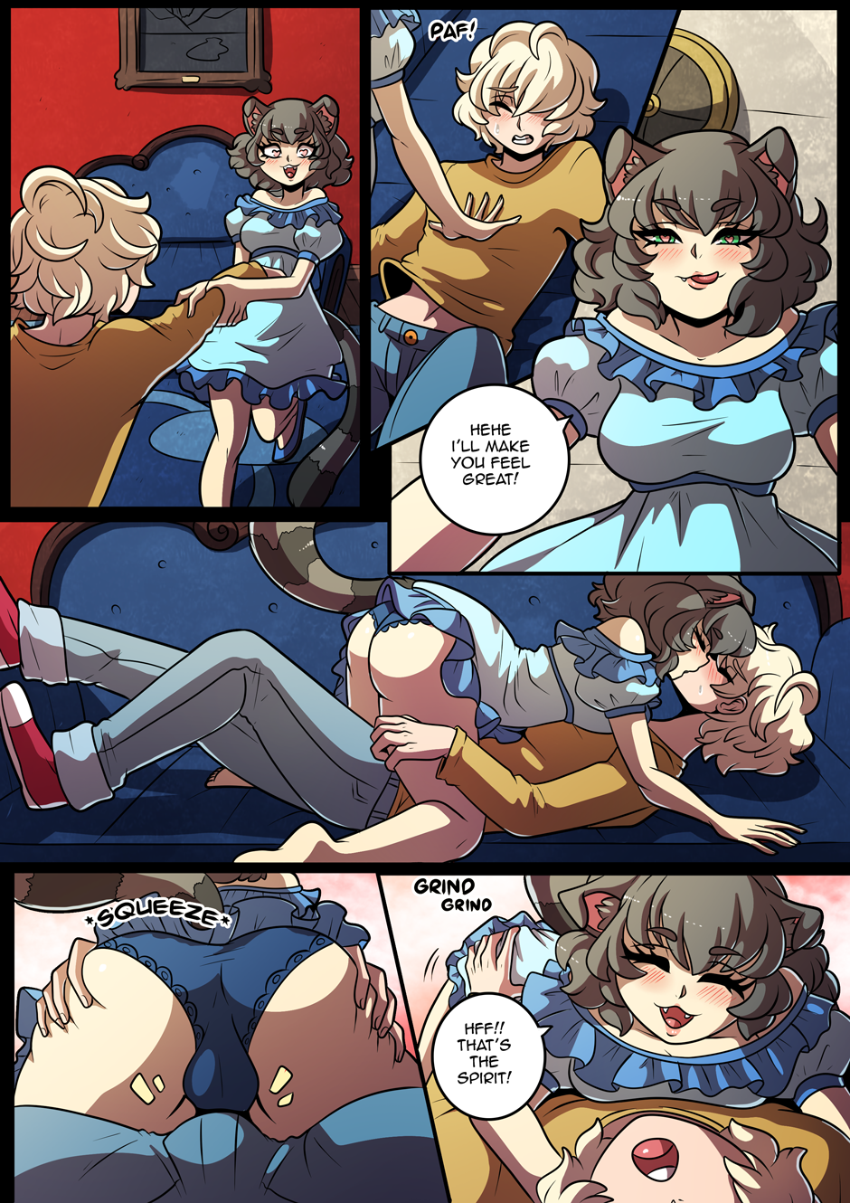 Feline Chateau porn comic picture 25
