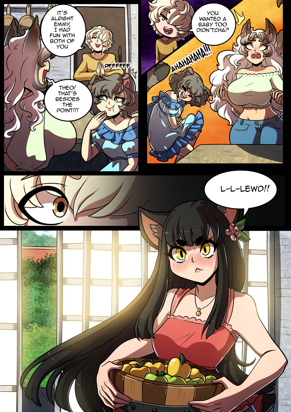 Feline Chateau porn comic picture 34
