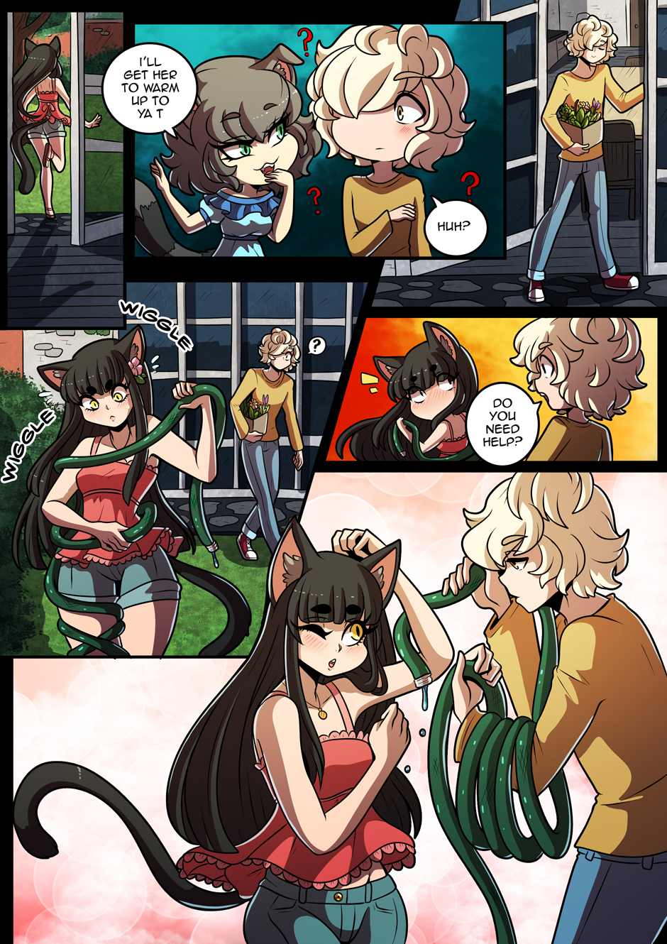 Feline Chateau porn comic picture 38
