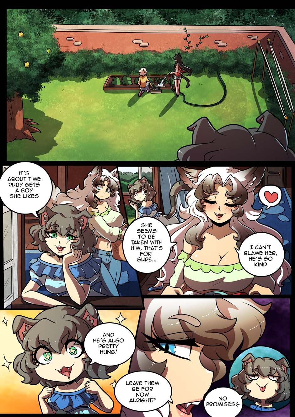 Feline Chateau porn comic picture 40
