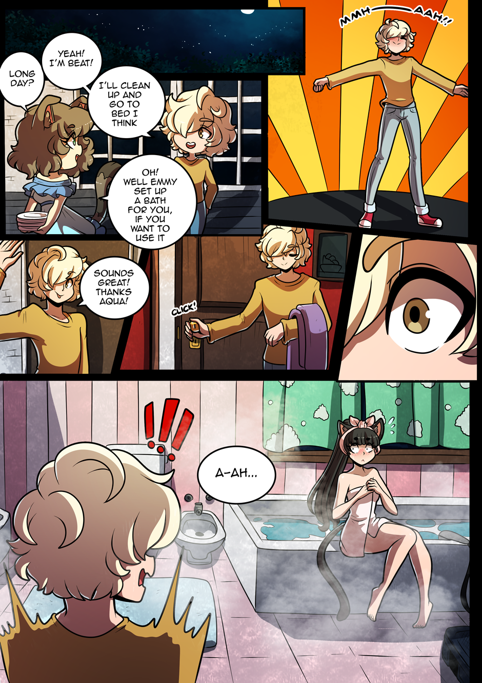 Feline Chateau porn comic picture 41