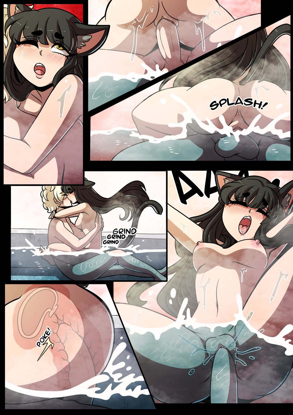 Feline Chateau porn comic picture 49