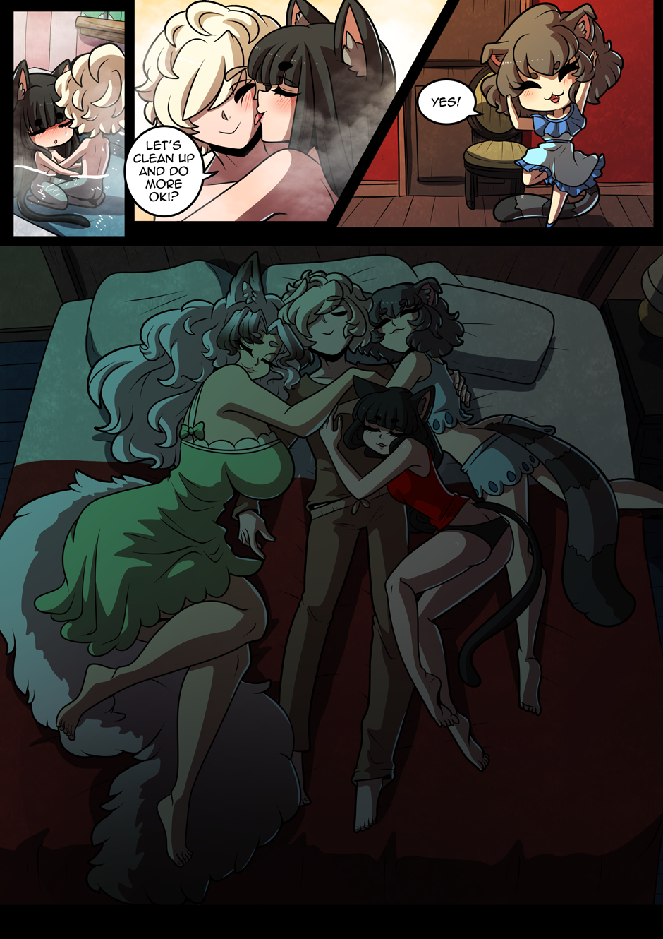 Feline Chateau porn comic picture 54
