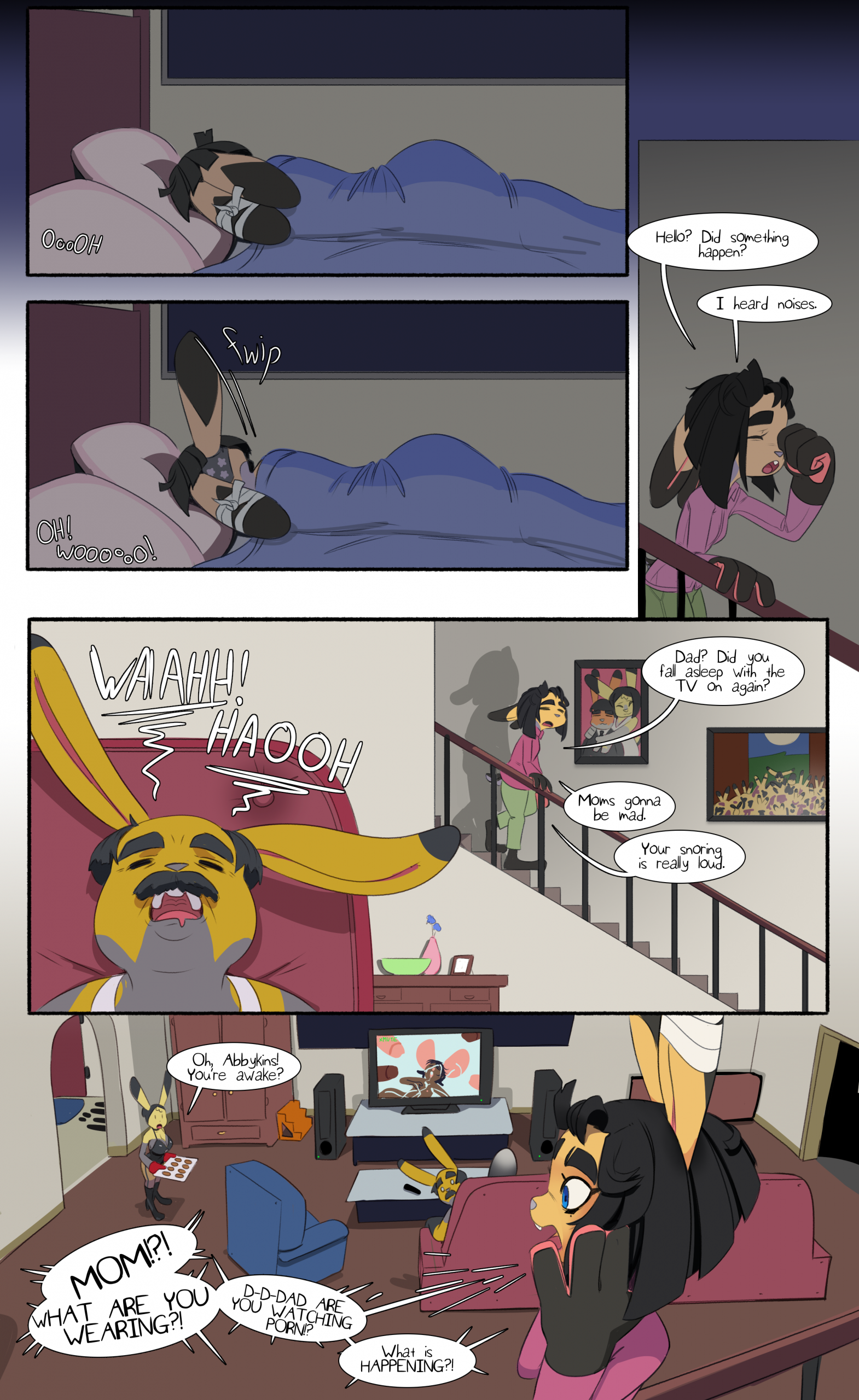 Fox in the Rabbit Hutch porn comic picture 4