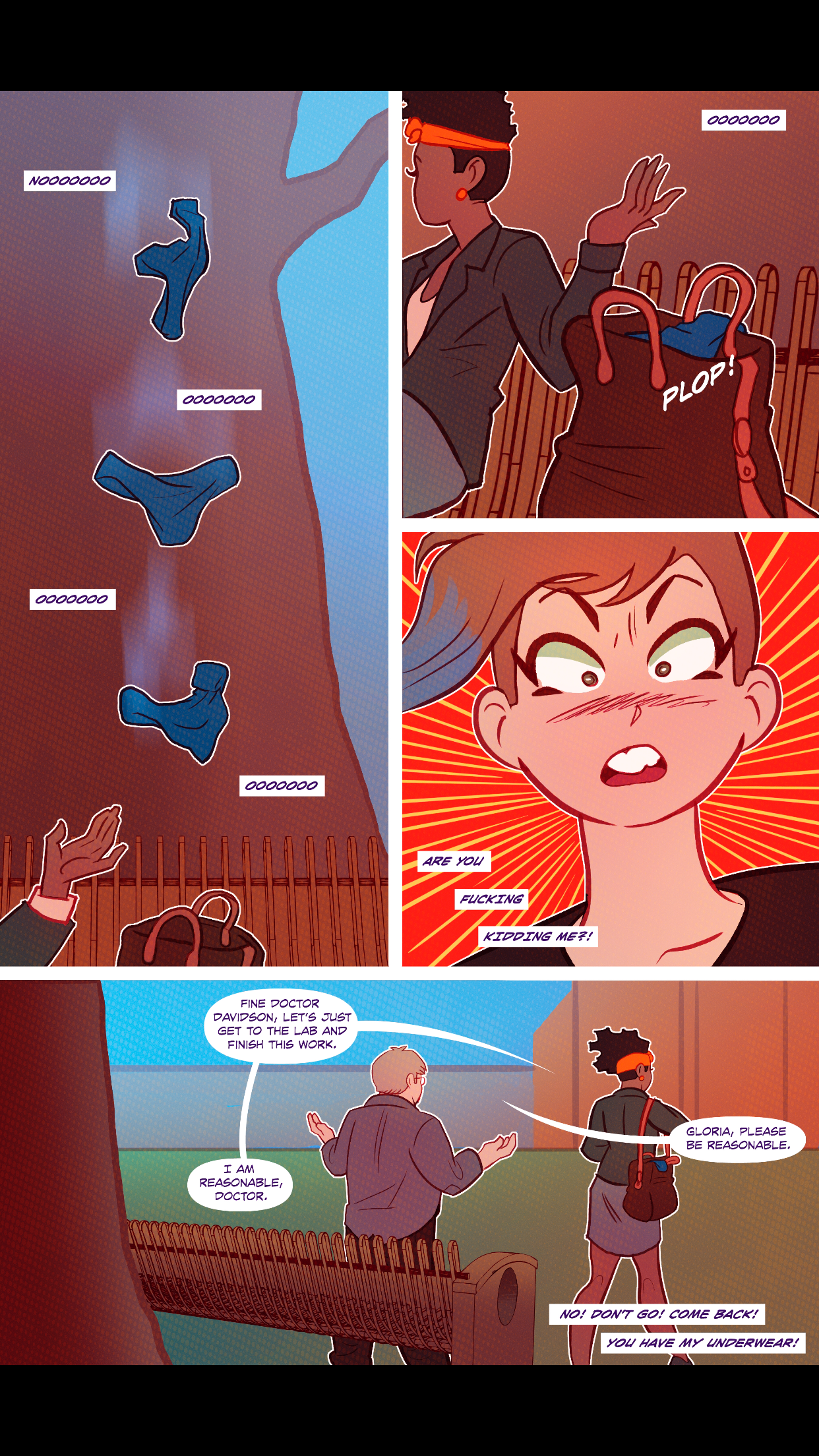 Frankie's Naked Night porn comic picture 17