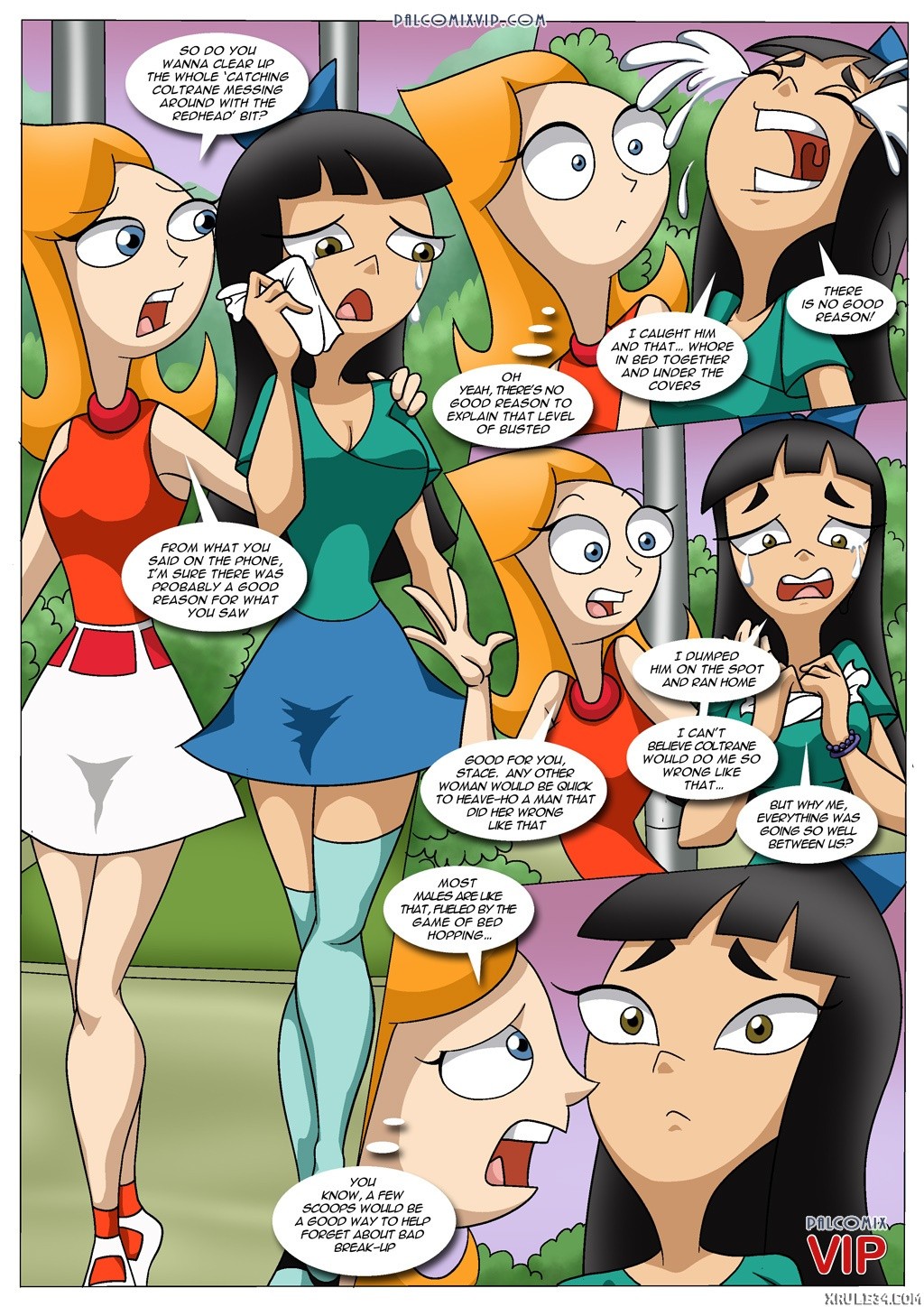 Helping Out a Friend porn comic picture 2