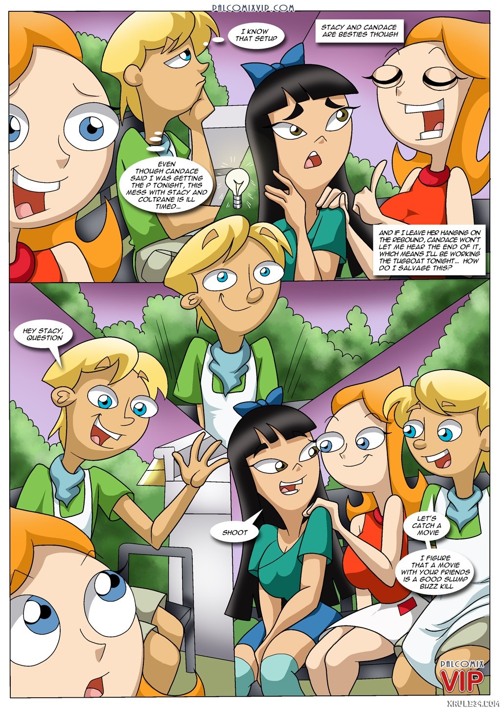 Helping Out a Friend porn comic picture 6